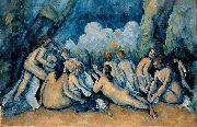 Paul Cezanne The Bathers oil